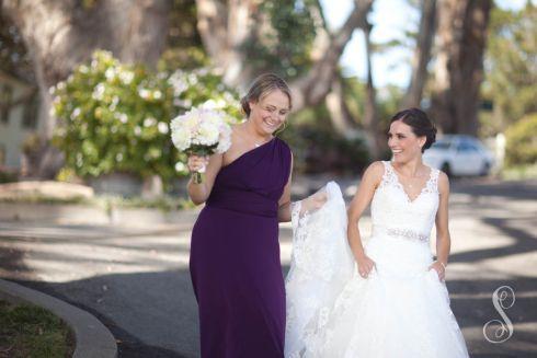 Carmel Valley Ranch Wedding | Shanti Duprez / Robert Lewis Stevenson Chapel / Mission Ranch / Kathryn Smith Flowers / Steve Ezzo & The Monterey Bay All-Stars / Cherie Cricchio / Main Event Transportation / Jinny's Bridal / Badgley Mischka / Von Vonni / Men's Wearhouse