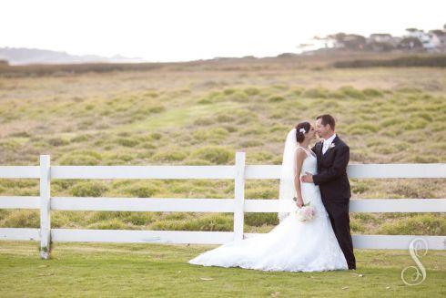 Carmel Valley Ranch Wedding | Shanti Duprez / Robert Lewis Stevenson Chapel / Mission Ranch / Kathryn Smith Flowers / Steve Ezzo & The Monterey Bay All-Stars / Cherie Cricchio / Main Event Transportation / Jinny's Bridal / Badgley Mischka / Von Vonni / Men's Wearhouse