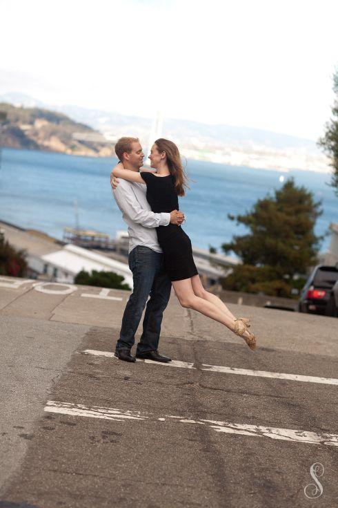 Shanti Duprez / Portraits by Shanti / City Engagement Photography / Urban Engagement photogaraphy / San Francisco engagement / Trans America engagement photos / Cable Car San Francisco Engagement / Bay Bridge Engaement Photography / Palace of Fine Arts Engagement Photography / Lake Engagement