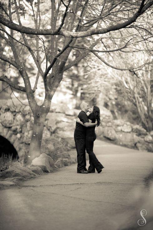 Portraits by Shanti / Shanti Duprez / October Wedding / Engagement Photography / Love Bird Engagement / Stowe Lake / Beretta's Restaurant / Mission District / San Francisco / Bay Area Engagement / Castillo St. kiss