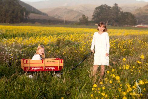 Portraits by Shanti / Shanti Duprez / Spring / Flower Field Photography / Mustard Flowers / Country / Family / Baby / Sibling / Half Moon Bay