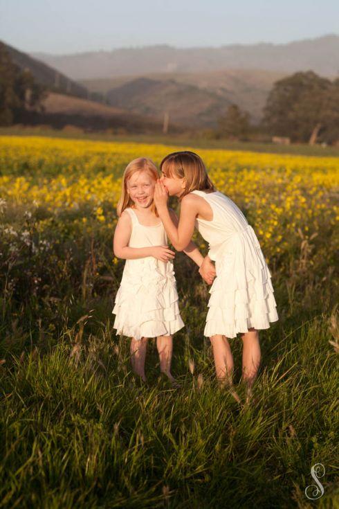 Portraits by Shanti / Shanti Duprez / Spring / Flower Field Photography / Mustard Flowers / Country / Family / Baby / Sibling / Half Moon Bay
