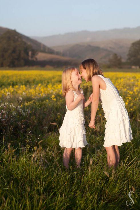 Portraits by Shanti / Shanti Duprez / Spring / Flower Field Photography / Mustard Flowers / Country / Family / Baby / Sibling / Half Moon Bay