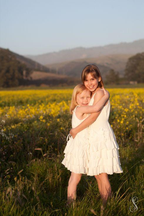 Portraits by Shanti / Shanti Duprez / Spring / Flower Field Photography / Mustard Flowers / Country / Family / Baby / Sibling / Half Moon Bay