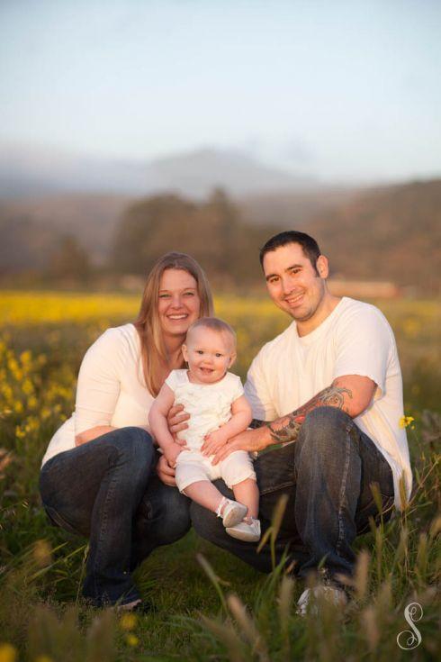 Portraits by Shanti / Shanti Duprez / Spring / Flower Field Photography / Mustard Flowers / Country / Family / Baby / Sibling / Half Moon Bay