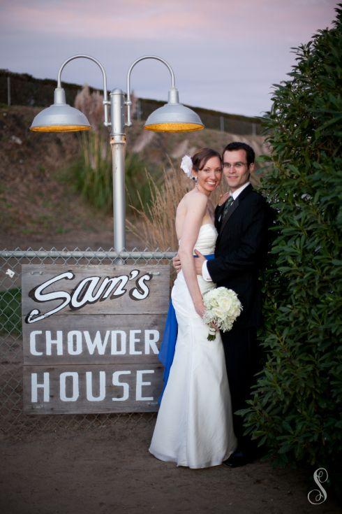 Portraits by Shanti / Shanti Duprez / Half Moon Bay / Sam's Chowder House Wedding /  Nastasha Verkest  / Tave Weddings and Events / Reply by Design Studio / Bridal Shop Citrus Heights / Ralph Lauren /  The Bridal Box / Men's Wearhouse / Beach Wedding / El Granada / Princeton by the Sea